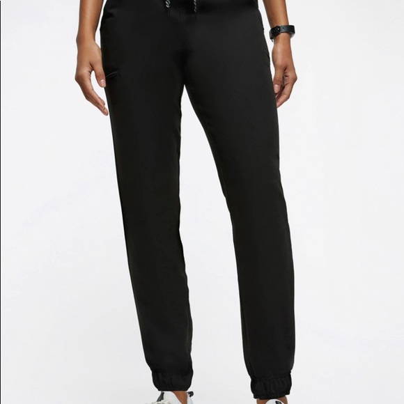 Jaanuu Woman’s Essential Black  5 Pocket Jogger Size Petite Medium - Picture 2 of 11